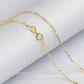 Factory Price 925 Sterling Silver Simple Gold Chain For Girls